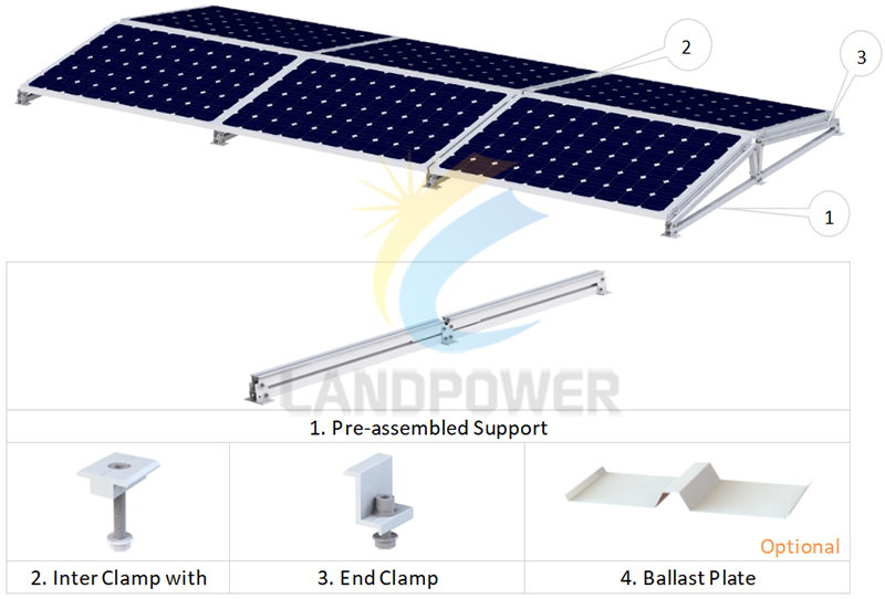 East and West Solar Mounting