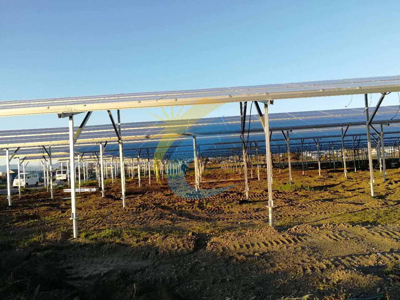 agriculture land pv mounting