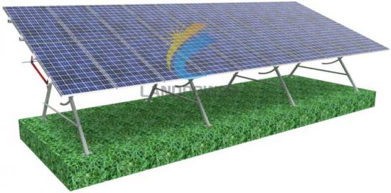 Tilt Adustable Solar Ground Mounting