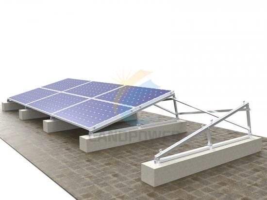 solar panel flat roof mounting ballast